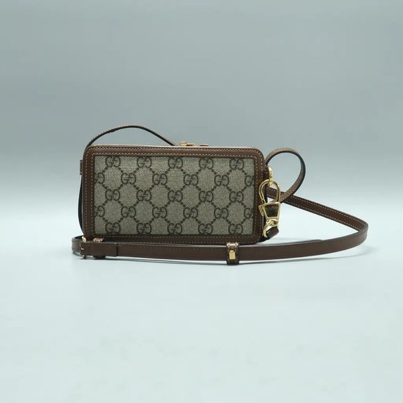 GUCCI Retro Canvas Shoulder Bag 1085-022625 - Picture 2 of 12